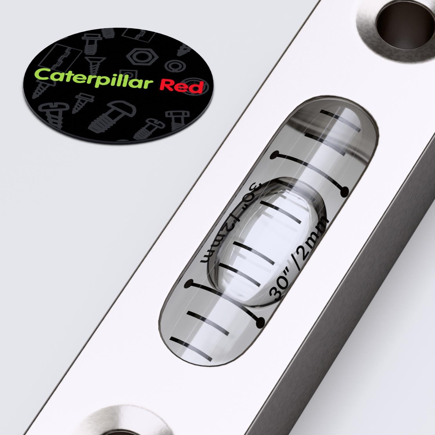 Metal Precision Level, Glass Vial, Spirit Bubble Level, Accurate